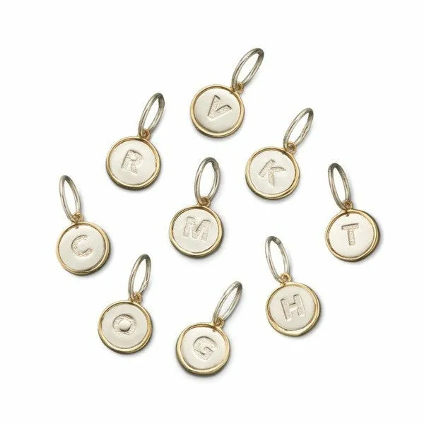 Palas Dainty Initial Charm