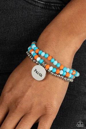 Paparazzi Fashionable Faith - Multi Bracelet