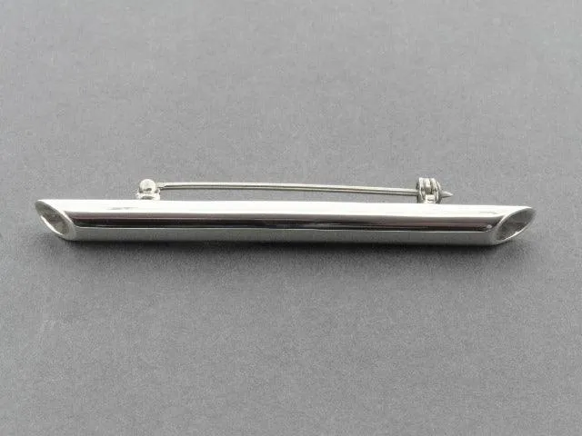 reed broach - sterling silver