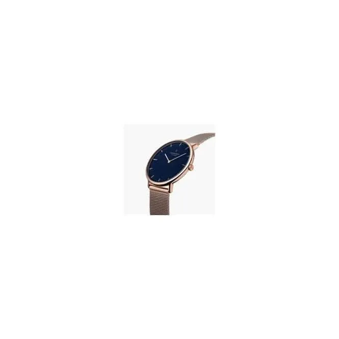 Unisex Native Mesh Rose Gold 36mm Watch NR36RGMERONA
