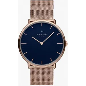 Unisex Native Mesh Rose Gold 36mm Watch NR36RGMERONA